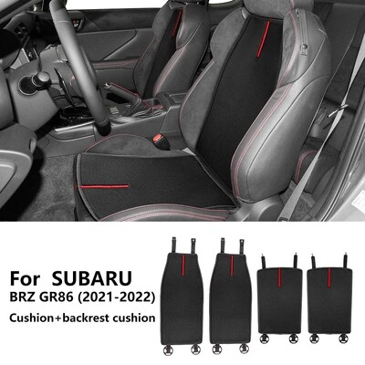 Pre Subaru BRZ GR86 2021 2022 2023 2024 Poťah na vankúš sedadla, štvorročné auto, priedušný, protišmykový, ochranná rohož Ice Silk, príslušenstvo