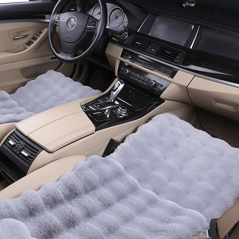 3db autós üléshuzatok téli teljes fedésű vastag plüss meleg Mercedeshez univerzális autós üléshuzatok autó párna tartozék