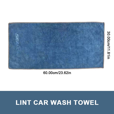 SEAMETAL 30X30 30X60cm autómosó csúcsminőségű mikroszálas törölköző autótisztító szárító törlőkendő beszegő autóápoló kendő részletező törülköző