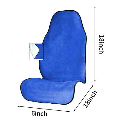Vízálló izzasztó törölköző autós üléshuzat edzőtermi edzés után futó úszáshoz és túrázáshoz, Universal Fit csúszásgátló vödörüléshez