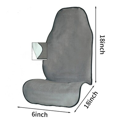 Vízálló izzasztó törölköző autós üléshuzat edzőtermi edzés után futó úszáshoz és túrázáshoz, Universal Fit csúszásgátló vödörüléshez