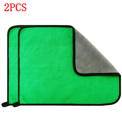 2 db mikroszálas autótisztító törülközők Mikroszálas törölközőápoló autók részletező törlőkendők autómosó törlőkendők autótisztító tartozékok