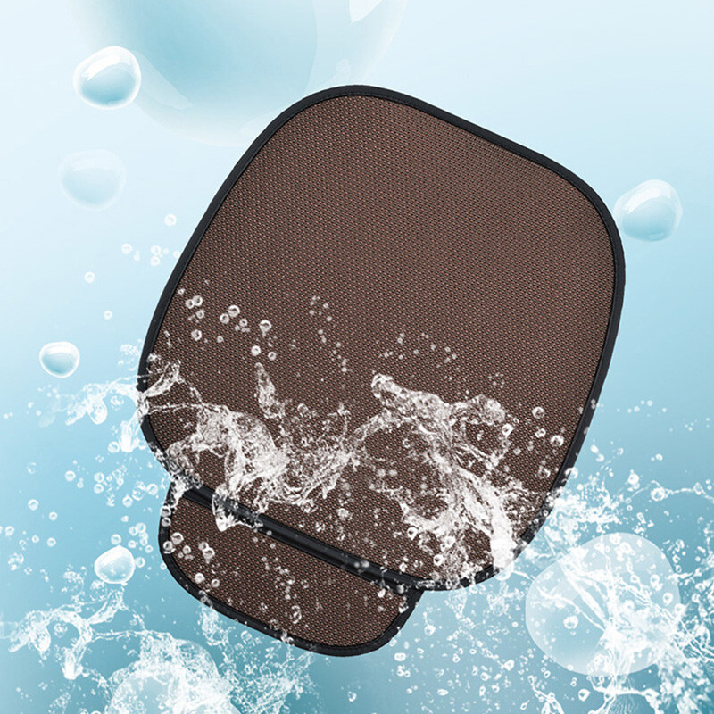 Nyári Ice Silk autóüléshuzatok Univerzális autó első üléspárna szőnyeg Automatikus üléshuzat védő Hátsó ülés párna autók SUV számára