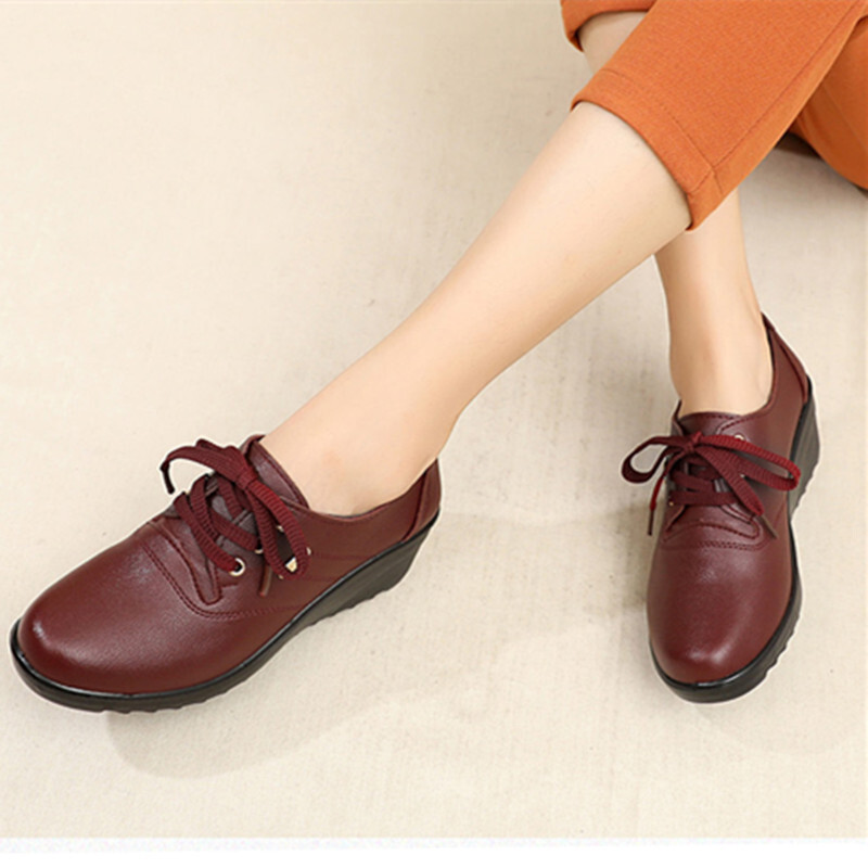 BCEBYL tavaszi ősz új divat női tornacipő vastag talpú ék Alkalmi gyaloglás futócipő Zapatos De Mujer