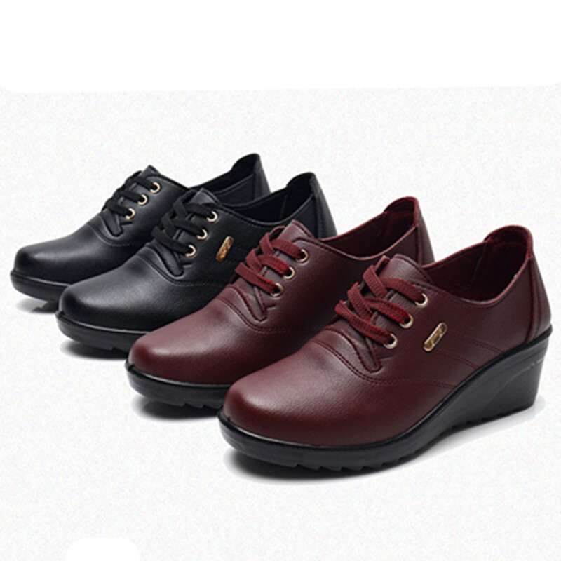 BCEBYL tavaszi ősz új divat női tornacipő vastag talpú ék Alkalmi gyaloglás futócipő Zapatos De Mujer