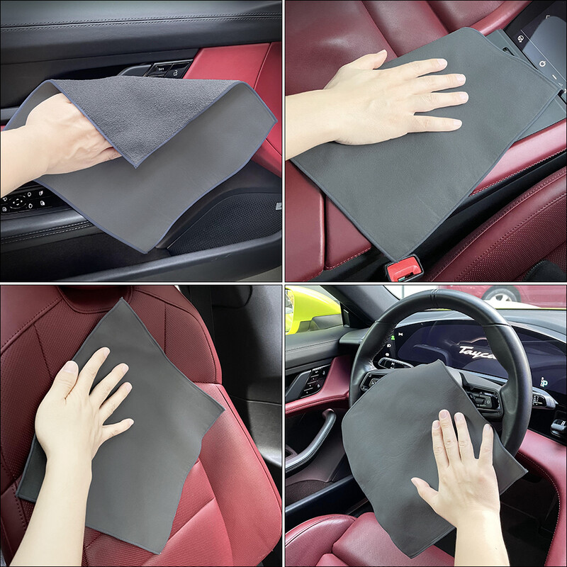 Lavetă de curățare a mașinii, spălare, uscare, prosop, catifea coral, pentru BMW F10 E90 E46 X5 BYD Atto 3 Tang Song Plus, accesorii universale auto