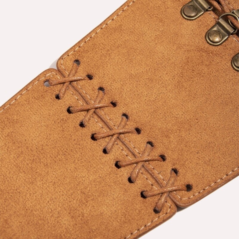 Juosmenį formuojantis platus diržas Viduramžių riterio juostos diržas Moteriškas korseto diržo kostiumas