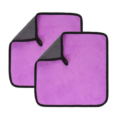 2 buc. Prosop de spălat din microfibră Îngroșați cârpă de spălat mașină pentru îngrijirea mașinii Detaliu cârpă de spălat Unelte colorate pentru curățarea mașinii Accesorii auto