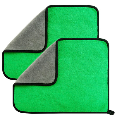 2 buc. Prosop de spălat din microfibră Îngroșați cârpă de spălat mașină pentru îngrijirea mașinii Detaliu cârpă de spălat Unelte colorate pentru curățarea mașinii Accesorii auto