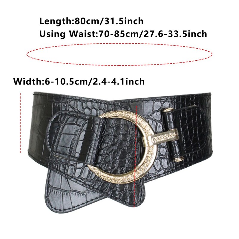 Madingas dekoratyvinis paltas, juosmuo, moteriška juosta, kostiumas, elastingas platus juosmuo, kasdienis važinėjimas