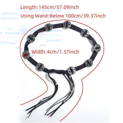 Cureaua decorativa metalica cu incrustatie de margele pentru ciucuri retro la moda de dama