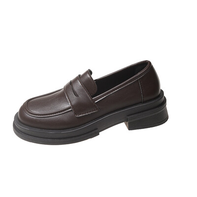 Új japán stílusú főiskolai diákcipők Cosplay Lolita cipők női/lány divatos fekete/kávé egységes platformcipő 2024