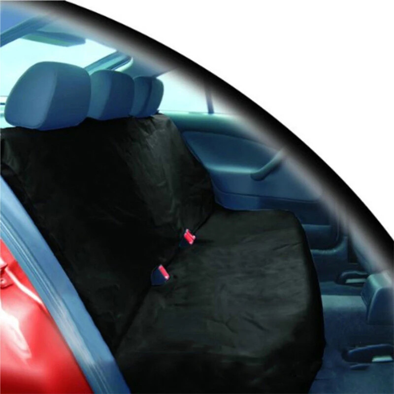 Univerzálny čierny poťah na autosedačku, predný a zadný polyester, vodotesný proti znečisteniu, ochranný poťah na autosedačku, príslušenstvo pre interiérové sedadlá