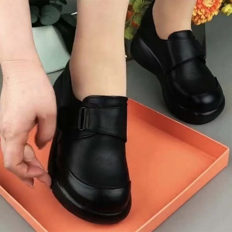 Proljetne jesenske cipele za žene Cipele s platformom s okruglim prstima Jednobojne ležerne ženske cipele Udobne prozračne Nove Chaussure Femme