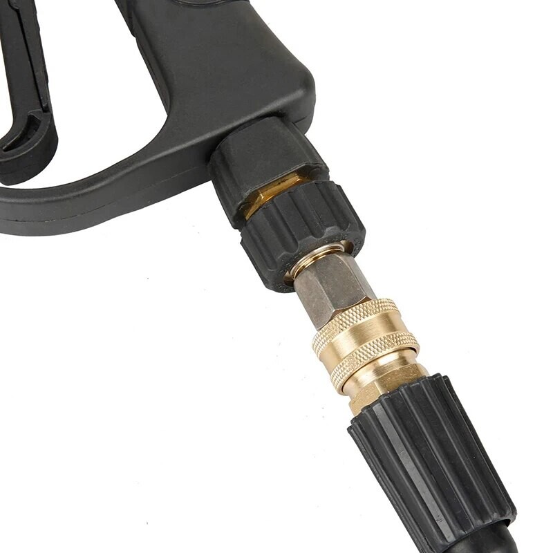 Vysokotlakový čistič, otočný 14 mm rýchlospojka M22 na 1/4" 3/8" M22 G1/4, adaptér, sada fitingov, 4500 PSI