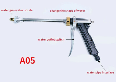 Dropshipping Pistol de apă de grădină Duză pentru furtun de stropire de înaltă presiune pentru spălat auto oală cu spumă Pistoale de pulverizare cu apă Instrumente de udare