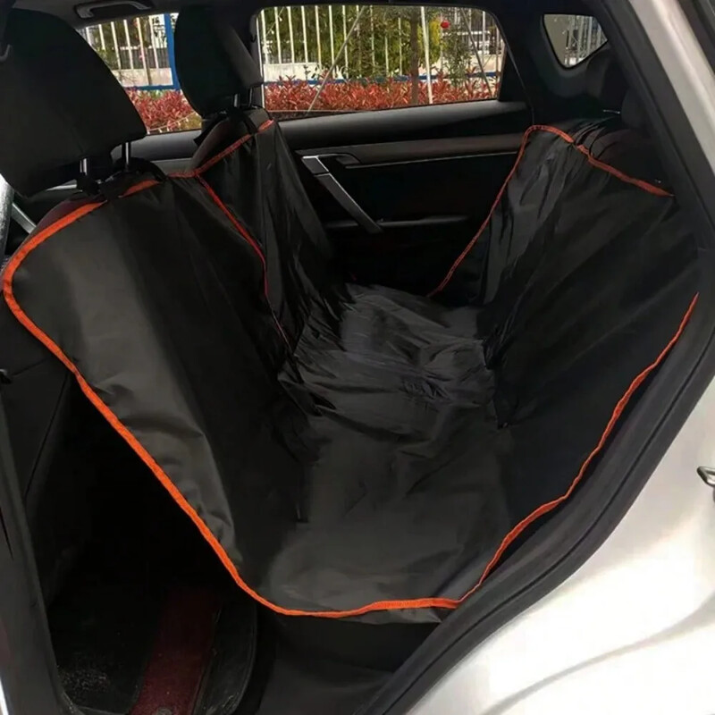 1 ks poťah na autosedačku pre psa na zadné sedadlo, odolný proti poškriabaniu hojdacia sieť pre psov, ochranný poťah na autosedačku pre domáce zvieratá do auta, vankúš do auta