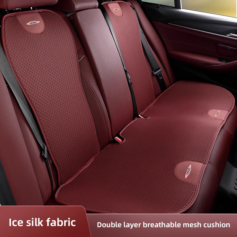 Priedušná ochranná podložka do autosedačky Ice Silk pre Mini Cooper One JCW F54 F55 F56 F57 F60 R50 R52 R53 R55 R5