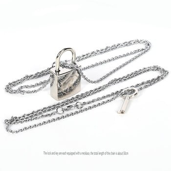 Женско ново модно колие за двойка Ooskia Nana Ren Lock Key Pendant Cosplay Choker Бижута Аксесоари Прекрасен подарък за нея