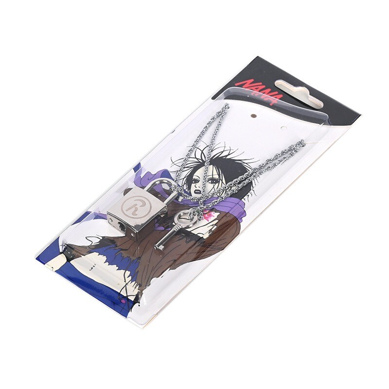 Női új divat Ooskia Nana pár nyaklánc Ren Lock kulcs medál Cosplay Choker ékszer kiegészítők Kedves ajándék neki