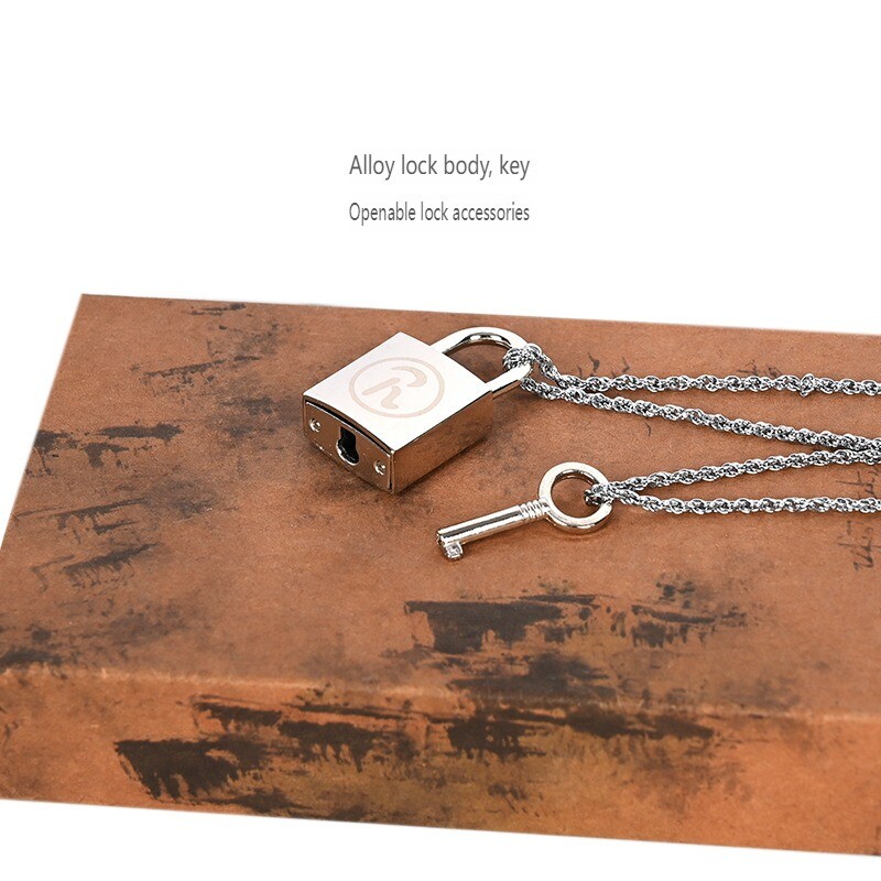 Női új divat Ooskia Nana pár nyaklánc Ren Lock kulcs medál Cosplay Choker ékszer kiegészítők Kedves ajándék neki