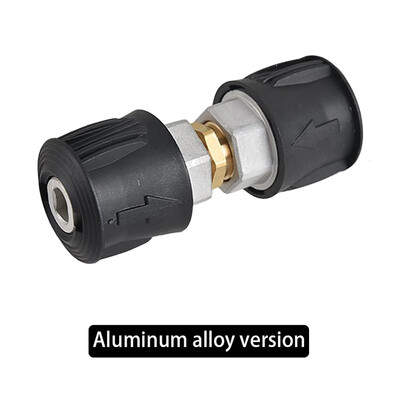 Nagynyomású gyorscsatlakozó pisztolyhoz és elektromos mosógép tömlőhosszabbító csatlakozójához. Kompatibilis Karcher tömlő M22 14 mm-es csatlakozóaljzathoz