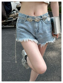 Boho stilski metalni remen s lancem Western Country Cowgirl pojasevi Podesivi metalni pojas s lančićem oko struka za žene