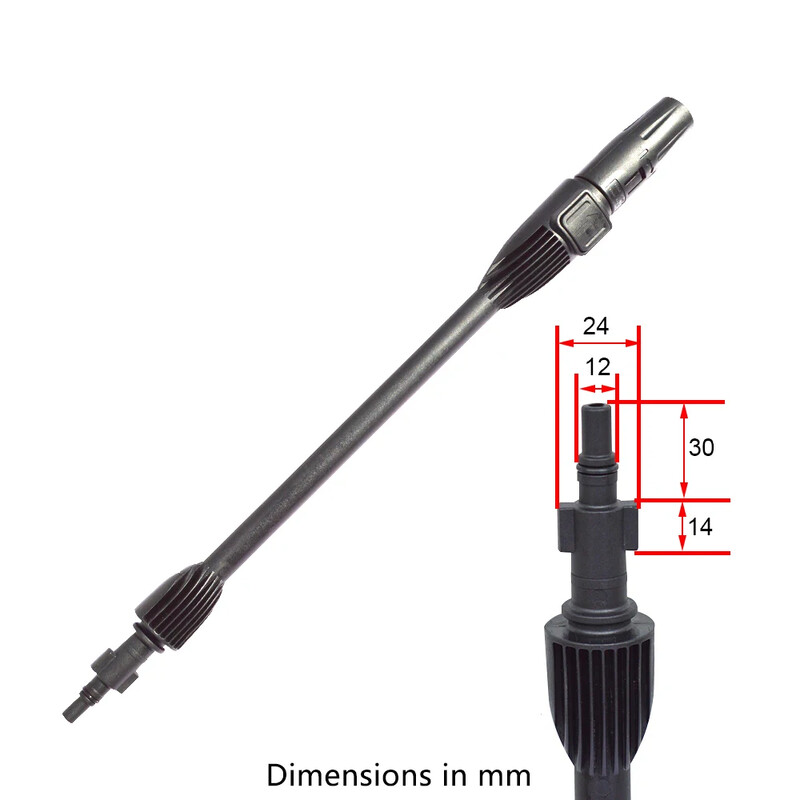 Tlakový čistič auta, tryska s otočným turbo hrotom pre tlakový čistič AR Blue Mac Makita Black Decker Bosch