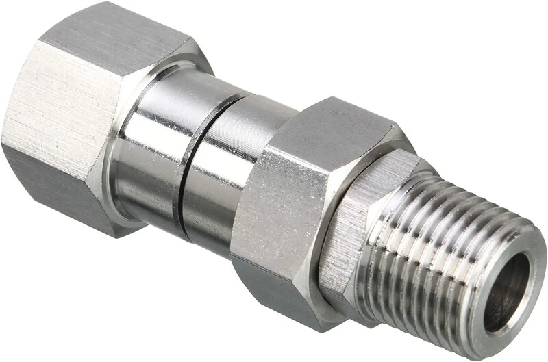 1 ks otočný kĺb pre vysokotlakový čistič 3/8 palca alebo M22-14 hadicové armatúry pre vysokotlakový čistič 4500 PSI konektor s otočením o 360 stupňov