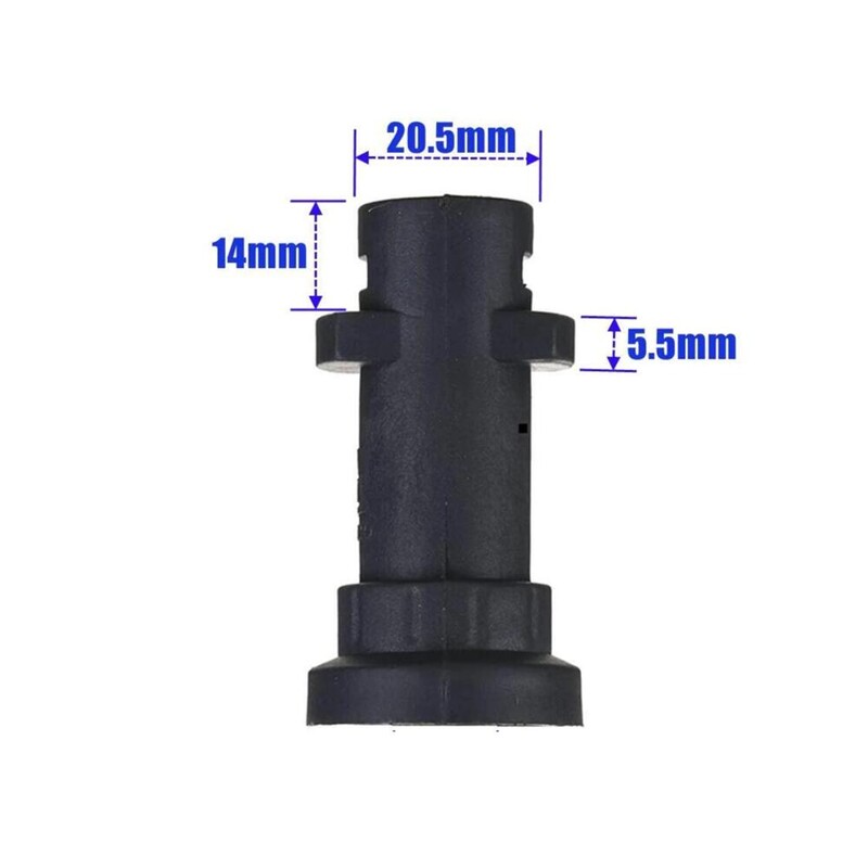 Pistol de spălat auto de înaltă presiune Jet Lance pentru Karcher K Series Cu 5 vârfuri de duză Pulverizator cu unghi reglabil Mașină de spălat cu tijă curbată