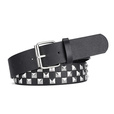 Šírka 3,8 cm, hip-hopový punkový dámsky opasok, módny trend, univerzálne džínsy, doplnky, opasok, hudobný festival Y2k, dievčenský opasok z puzdra