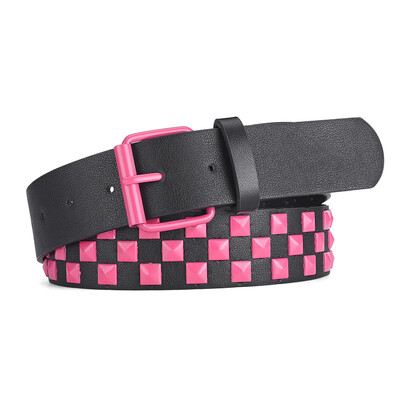 Šírka 3,8 cm, hip-hopový punkový dámsky opasok, módny trend, univerzálne džínsy, doplnky, opasok, hudobný festival Y2k, dievčenský opasok z puzdra
