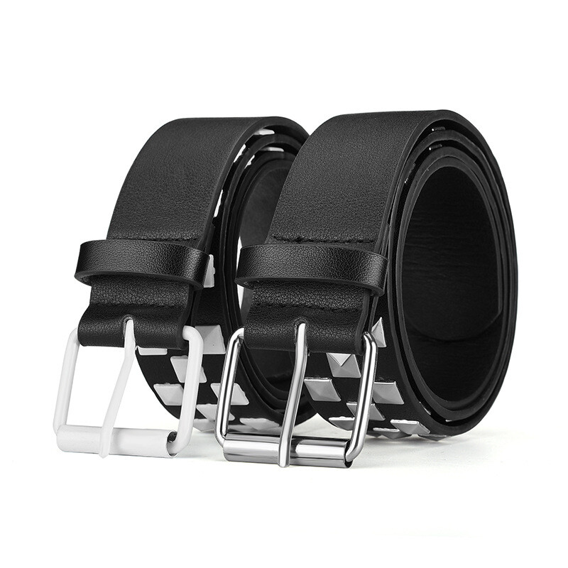Šírka 3,8 cm, hip-hopový punkový dámsky opasok, módny trend, univerzálne džínsy, doplnky, opasok, hudobný festival Y2k, dievčenský opasok z puzdra