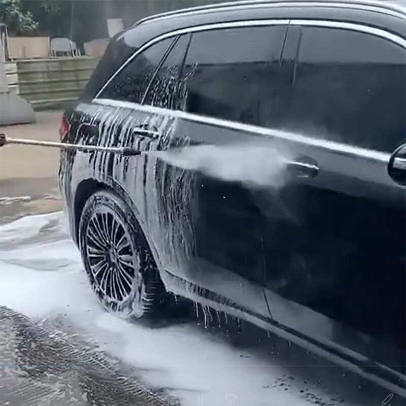 3600psi Lotus otsik Kõrgsurve autopesumasin Vesipüstoli pea roostetamine ja haukumine 360 pöörlev otsik auto puhastamine