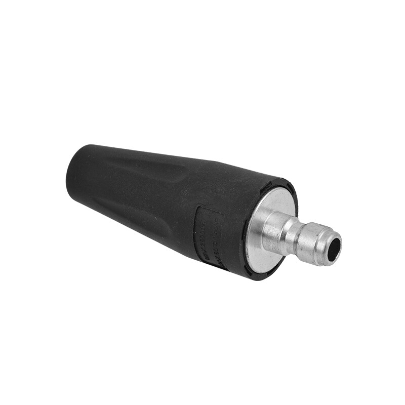 Kõrgsurvega pöörleva turbootsikuga pihusti 1/4-tollise kiirpistikuga pesuri puhastustarvikuga