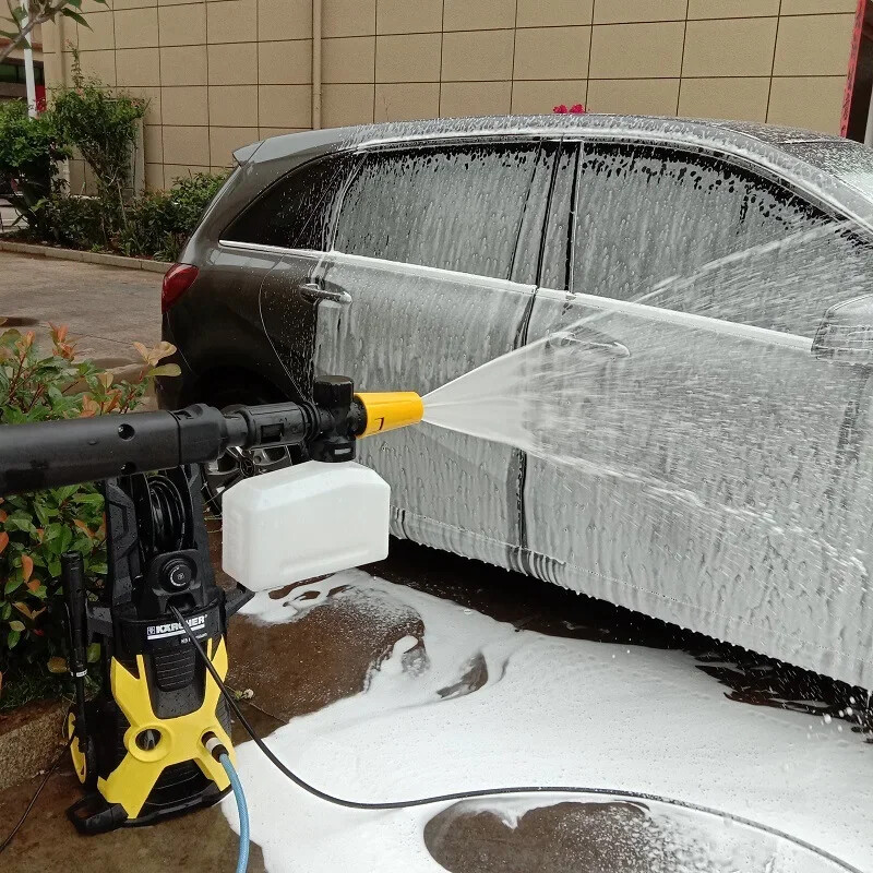 400 ml ruudukujuline lumevahuotsik Karcheri kõrgsurveautopuhastusvahendile K1 K2 K3 K4 K5 K6 K7 veepüstoli otsiku generaatorile