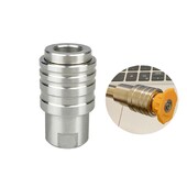 Iselukustuv 1/4" kiirühenduse hoidik erinevate kinnituskeermetega M14 G1/4 M22 kõrgsurvepesupüstoli jaoks