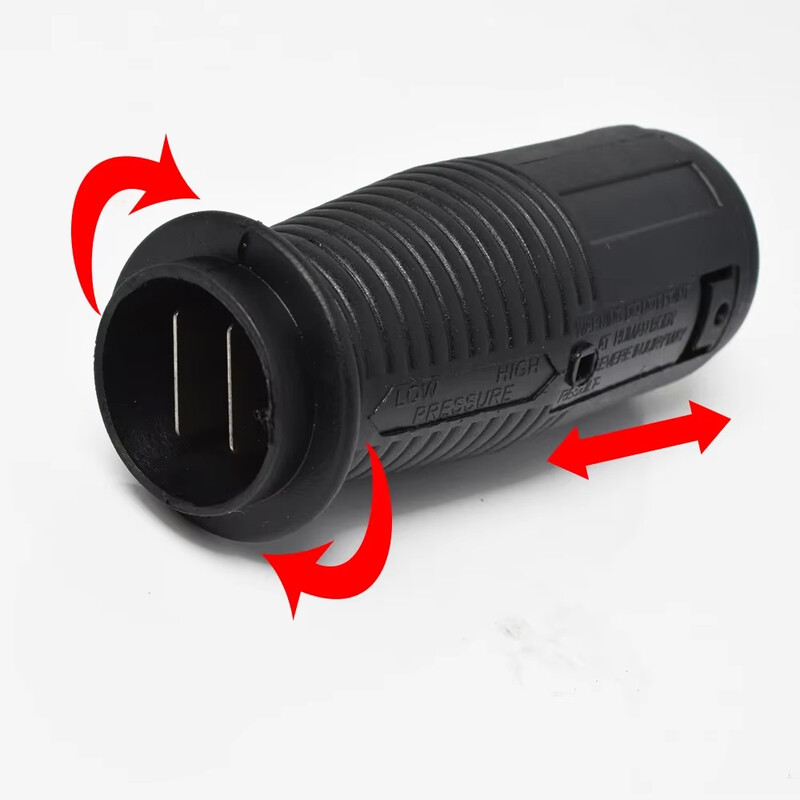 Metallist kõrgsurvepesuri reguleeritav ventilaatoriotsik Max 3000PSI/207BAR