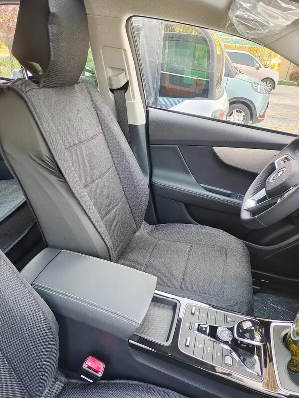 Univerzálny ľanový poťah na autosedačku pre Nissan Tiida, Kicks, Versa, Leaf, March, doplnky do interiéru, vhodné pre väčšinu sedanov, dodávok, SUV a nákladných vozidiel.