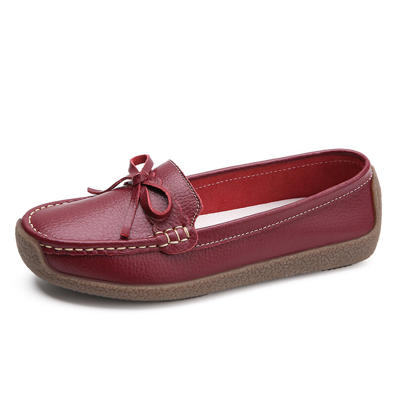 Női lapos tavaszi nyár bőr lapos csúszócipő női női alkalmi Mocassin Femme 2021 új érkezés 9 szín