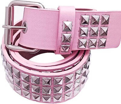 Dygliuotas diržas Punk diržas Y2K Goth Rivet diržai moterims Unisex Kalėdų dovana