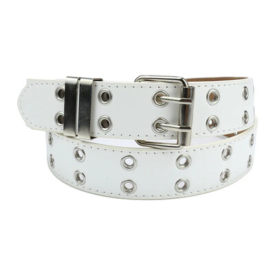 Všestranný punkový opasok Dámske oblečenie Niche Design Sensibility Pink Chain Jeans Belt Air Eyelet Dámsky džínsový pás