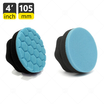4' Auto spužva za vosak Jastučić za poliranje Šesterokutni aplikator za nanošenje guma Voštani jastučić za automobil Sjaj kotača Čišćenje Pranje