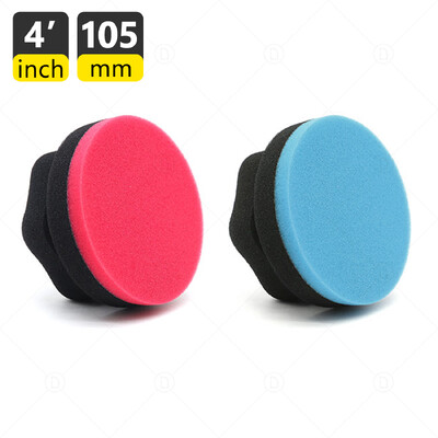 4' Auto spužva za vosak Jastučić za poliranje Šesterokutni aplikator za nanošenje guma Voštani jastučić za automobil Sjaj kotača Čišćenje Pranje