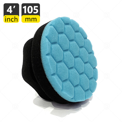 4' Auto spužva za vosak Jastučić za poliranje Šesterokutni aplikator za nanošenje guma Voštani jastučić za automobil Sjaj kotača Čišćenje Pranje