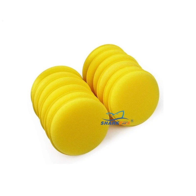 Automobilių formavimo vaško poliravimo putplasčio kempinė poliravimo padas Minkštas vaškas kempinės trinkelės buferis detalizuojantis dažų priežiūra, plovimas, valymo rankšluosčių priedai