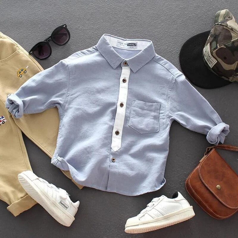 Laste särgid poistele kevad ja sügis 2021 uus kevadine beebi pikkade varrukatega särgid päikeselised ilusad mood moekad riided