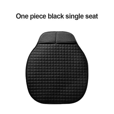 Autósülés párna Komfort autósülés huzat Első/hátsó len ülések védőpárna szőnyeg Lélegző belső védőtartozékok