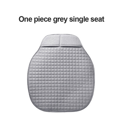 Autósülés párna Komfort autósülés huzat Első/hátsó len ülések védőpárna szőnyeg Lélegző belső védőtartozékok