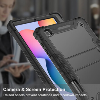 За Samsung Galaxy Tab S6 lite 10.4 2020 SM-P610 SM-P615 P610 P615 10.4inch Case Armor Shockproof Cover Coque здрав калъф за таблет